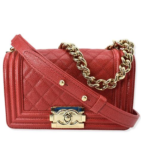 chanel le boy mini red|Chanel black handbags.